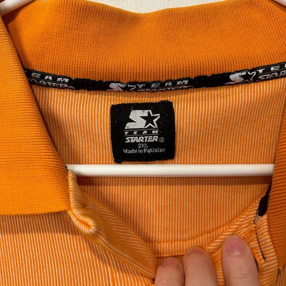Vintage Mens STARTER Polo TENNESSEE VOLS Size 3XL EUC NCAA - Picture 6 of 8